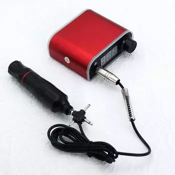 1 шт. Универсальный зажим для татуировки, легкий тонкий мягкий силиконовый кабель для тату-машинки, блок питания RCA и DC onesize