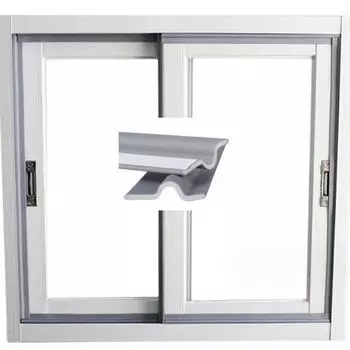 1 шт. уплотнительная лента для окон и дверей, ветрозащитная, водонепроницаемая, винтажная, пластиковая, стальная, алюминиевая, уплотнительная лента для окон и дверей, домашняя