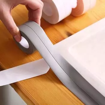 1 шт. Уплотнительная лента, герметик для чистых углов, удобный самоклеящийся ПВХ, водонепроницаемый настенный стикер, стойкий к маслу