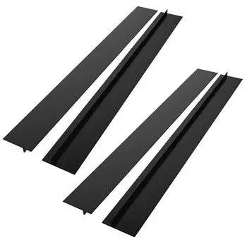 1 шт. Уплотнительная полоса для кухни, крышка столешницы, термостойкий наполнитель зоны, изоляция масла для плиты, аксессуары V4K8 Black-2 pcs