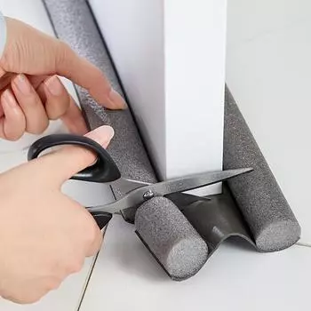 1 шт. уплотнительные ленты для дверей, ограничитель сквозняка для двери, ограничитель сквозняка под дверью, мебель и аксессуары для патио серый