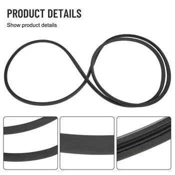 1 шт. Уплотнитель стекла люка автомобиля подходит для Volvo C30 S40 S60 S80 V50 V70 XC70 31218248 Аксессуары для автомобильного стекла CHINA