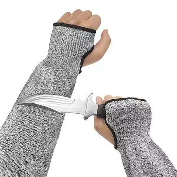 1 шт., уровень 5, HPPE, устойчивый к порезам и проколам, рабочая защита, нарукавник, защитные рабочие перчатки для обслуживания автомобиля