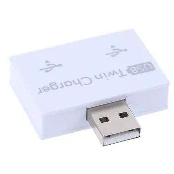 1 шт. USB2.0 концентратор-конвертер One Drag два порта удлинитель для зарядки мобильного телефона