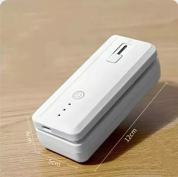 1 шт USB 2-в-1 режим зарядки мини портативная машина для запечатывания, машина для упаковки пищевых продуктов, кухонная машина для запечатывания