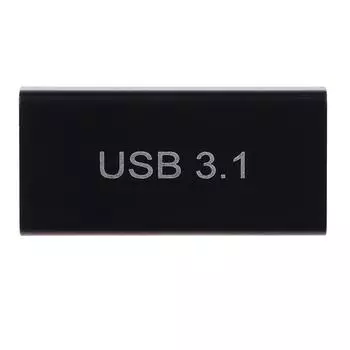 1 шт. USB 3.0 переходник женский на USB Type C женский прямой конвертер адаптер скорость Usb3.0 Type-C удлинитель соединение конвертер