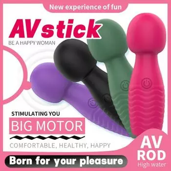 1 шт. USB женский массажер мини-палочный массажер тихий водонепроницаемый 7 частот женщина пара сексуальное удовольствие