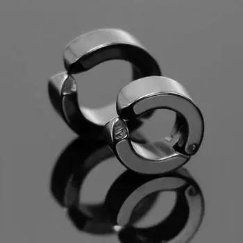 1 шт. ушной зажим с геометрическим рисунком, устойчивый к потускнению, подарок, ушные манжеты на гусеничном ходу серебряный