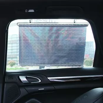 1 шт., установленный на автомобиле автоматический телескопический солнцезащитный козырек, рольставни, боковое окно, сетка, солнцезащитный козырек