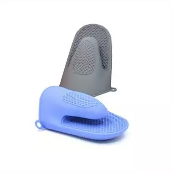 1 шт., устойчивые к ожогам, утолщенные силиконовые перчатки для рук, кухонные силиконовые утепленные перчатки для духовки, бытовой духовки, инструмента для выпечки серый