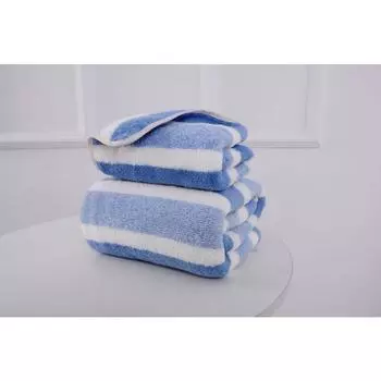 1 шт. утолщенное впитывающее банное полотенце мягкое полотенце для лица для дома 35*75cm синий