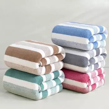 1 шт. утолщенное впитывающее банное полотенце мягкое полотенце для лица для дома 35*75cm зелёный