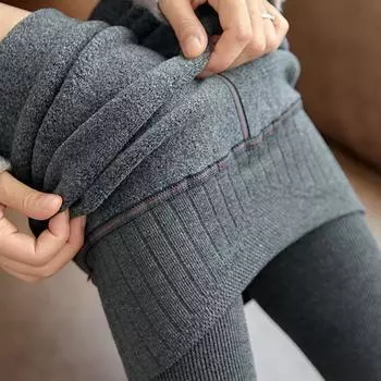 1 шт. утолщенные сохраняющие тепло высокие талии бархатные хлопковые колготки зимние бархатные брюки теплые брюки 360g