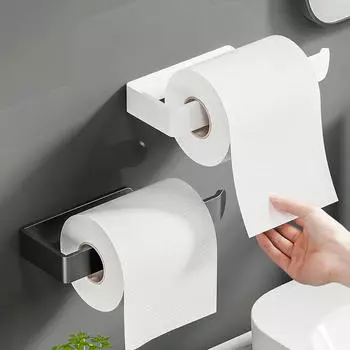 1 шт., утолщенный держатель для салфеток, вешалка для рулонов туалетной бумаги без перфорации, одноразовое полотенце для лица