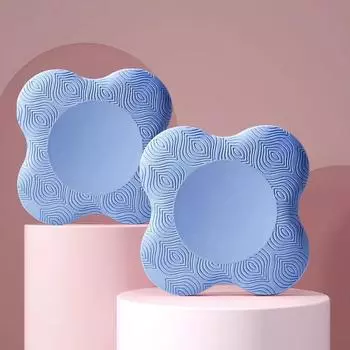 1 шт. утолщенный коврик для йоги, наколенник, подушка для запястья, бедер, рук, ног, рук, локтей, упражнений на равновесие, фитнеса, пилатеса, коврика для йоги, планки, коврика из ТПЭ розовый