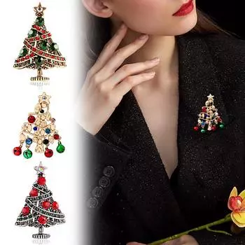 1 шт. ювелирные изделия ручной работы аксессуары изысканная одежда модная вечеринка значок высокое качество рождественская елка DIY брошь булавки