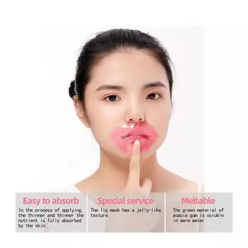 1 шт. увлажняющая восстанавливающая маска для губ с вишневым коллагеном 8 г SLK96180
