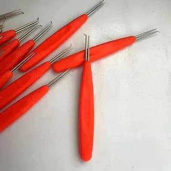 1 шт. Узловязальный станок с двойной иглой, локоть, простой переплетный крючок, пряжка, маленький инструмент, рыболовная леска, специальные аксессуары