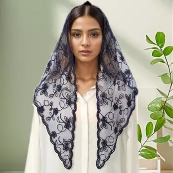 1 шт. узорчатый реквизит для фотосъемки хлопок модный кружевной универсальный шарф платок свадебный платок