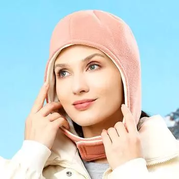 1 шт. Велосипедная шапка, защита от холода, защита ушей, зимняя теплая, утолщенная, плюшевая, мягкая, флисовая, ветрозащитная, двухслойная зелёный