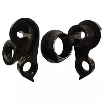 1 шт. Велосипедный хвостовой крюк алюминиевый черный Quick Release