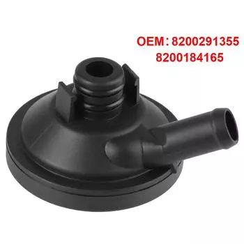 1 шт. Вентиляция картера вентиляционный клапан сапун вентиляционный клапан автомобиля выхлопные клапаны автомобильные аксессуары для Renault Megane II Scenic II 2.0 16V Black