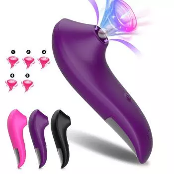 1 шт. Вибратор Ultimate Clit Sucker - 5 интенсивных режимов сосания для сосков и клитора - Реалистичная оральная симуляция, игрушка для взрослых - Женская чувственная