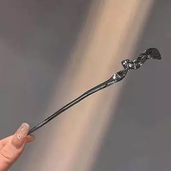 1 шт. Винтажная металлическая заколка для волос в китайском стиле для женщин, палочка для волос, традиционная китайская шпилька для особых случаев