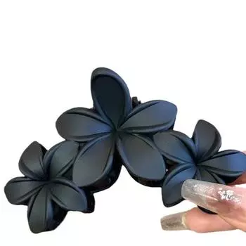 1 шт. Винтажная заколка-коготь для волос в виде цветка на затылке акулы Гавайские аксессуары из пластика