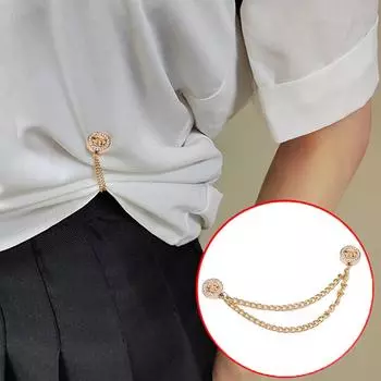 1 шт. Винтажный кардиган, зажим для одежды, декоративная брошь для воротника рубашки, пряжки из сплава, ювелирные изделия