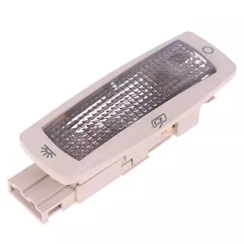 1 шт. Внутренний задний плафон для чтения для Golf 4 Gti Bora Mk4 Jetta A4 Passat B5 Tiguan 5N Beetle Skoda Fabia Seat 3B0947291 бежевый