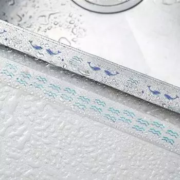 1 шт. Водонепроницаемые наклейки для стен в ванной, уплотнительные ленты из ПВХ, уплотнительные ленты для раковины, кухонные аксессуары для ванной комнаты