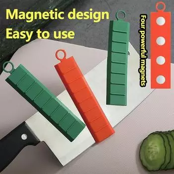 1 шт. Волшебный нож для резки картофеля с антипригарным покрытием, артефакт для домашней кухни, многофункциональный, ультратонкий, из нержавеющей стали, кухонные принадлежности оранжевый