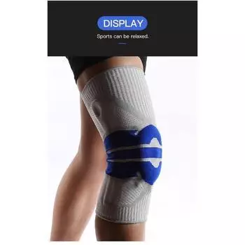 1 шт. Высокоэластичный наколенник, наколенники, регулируемые, для баскетбола, волейбола, защитный ремень, наколенники L