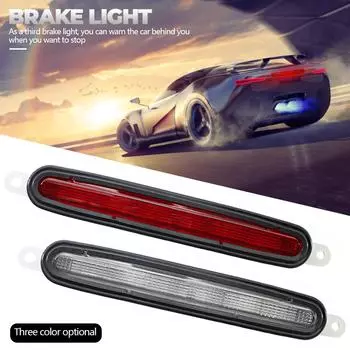 1 шт. Высокое крепление стоп-сигналов черного/красного/прозрачного противоударного корпуса задние третьи стоп-сигналы для Mitsubishi Lancer EVO 8334A08 2008-2016 красный