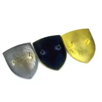 1 шт. Высококачественная 3D наклейка-эмблема на капот 68X51 мм чёрный