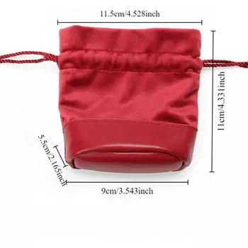 1 шт. Высококачественная бархатная сумка для хранения ювелирных изделий, сумка-органайзер для ожерелий, браслетов, культурных и игривых украшений, маленькая тканевая сумка на шнурке