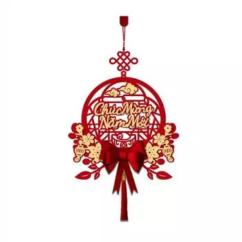 1 шт. вьетнамские лунные традиционные украшения Тет подвески подвесные кисточки с новым годом весенний фестиваль украшения для дома 2025