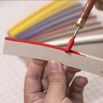 1 шт. валик для краски по краям кожи, аппликатор, инструмент для отделки краев, ручка для рисования краской для кожи, инструменты для рукоделия, аксессуары HMM