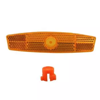 1 шт. велосипедное колесо спицы светоотражатель горный велосипед шоссейный велосипед украшения безопасность жёлтый