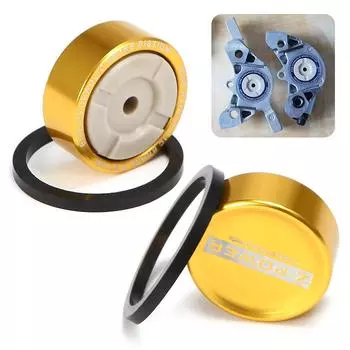 1 шт. велосипедный гидравлический тормозной суппорт, детали металлического поршневого уплотнительного кольца для синий