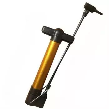 1 шт. велосипедный насос для накачивания велосипедный ручной мини-насос высокого давления для велосипеда воздушный шариковый насос жёлтый