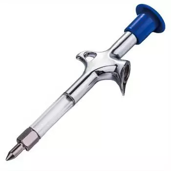 1 шт., велосипедный смазочный пистолет из алюминиевого сплава, мини-насадка, шприц, аксессуары для велосипеда, инжектор цепи для ухода за цепью, принадлежности для смазывания велосипеда