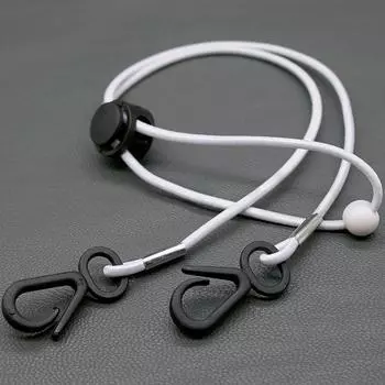 1 шт. веревка для маски, цепочка, анти-шнурование, удлинённый нескользящий шнурок, шнурок для маски, персонализированный анти-потеря, ушной крючок