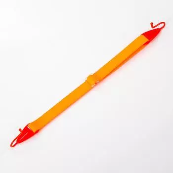 1 шт., веревка для очков, противоскользящая цепочка для очков, регулируемый съемный эластичный шнур оранжевый