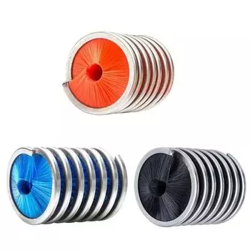 1 шт. веревка для скалолазания из нержавеющей стали, нейлоновая щетка, чистящие инструменты для спелеологии, веревка для арбористов, веревка для спелеологии красный