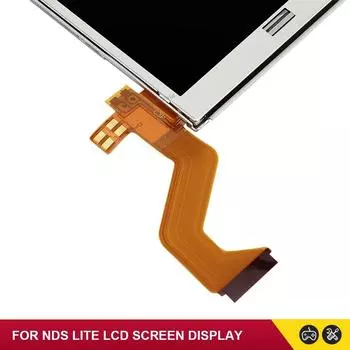 1 шт. верхний верхний и нижний новый ЖК-экран для Nintend NDSL NDS LITE NDSLite дисплей нижний ЖК-дисплей экран замена