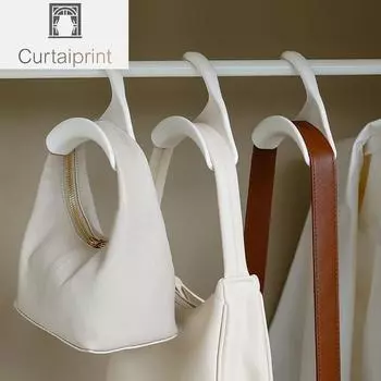 1 шт. вешалка для сумок крючок для сумок шляпа шарф стойка для хранения гардероб рюкзак крючок держатель для сумок стойка для хранения чёрный