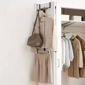 1 шт. вешалка для сумок на задней двери, вешалка для одежды, вешалка для пальто на двери, вешалка для рюкзака, пальто с базиликом и шляпы, разные полки для хранения белый