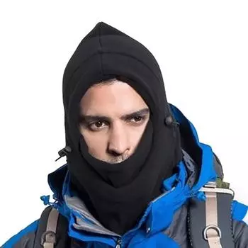 1 шт. ветрозащитная уличная лыжная походная унисекс зимняя шапка шарфы кепка для верховой езды плюс флисовая велосипедная шапка